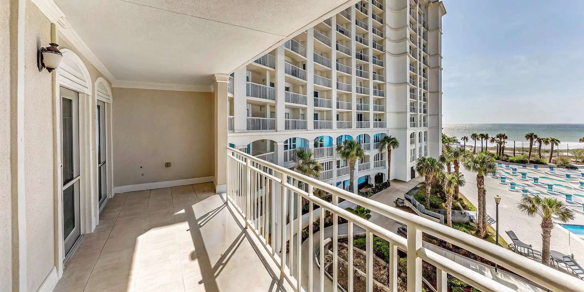 Grand Panama Beach Resort luxury condominium towers on Panama City Beach, Florida